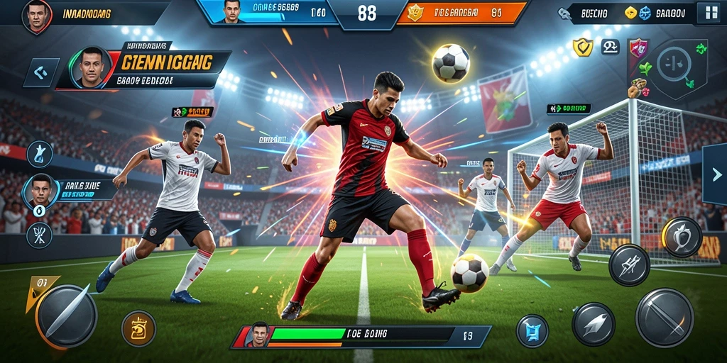 Mode multiplayer yang memungkinkan bermain bersama teman.
