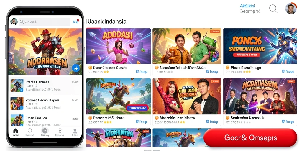 Tangkapan layar dari fitur interaksi pemain dalam IDR77.