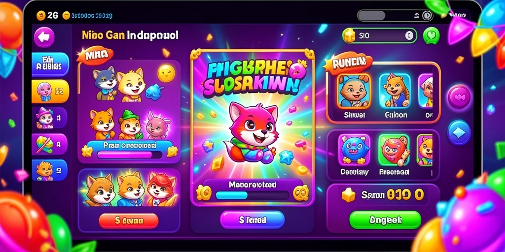 Fitur sosial yang memungkinkan interaksi antar pemain.