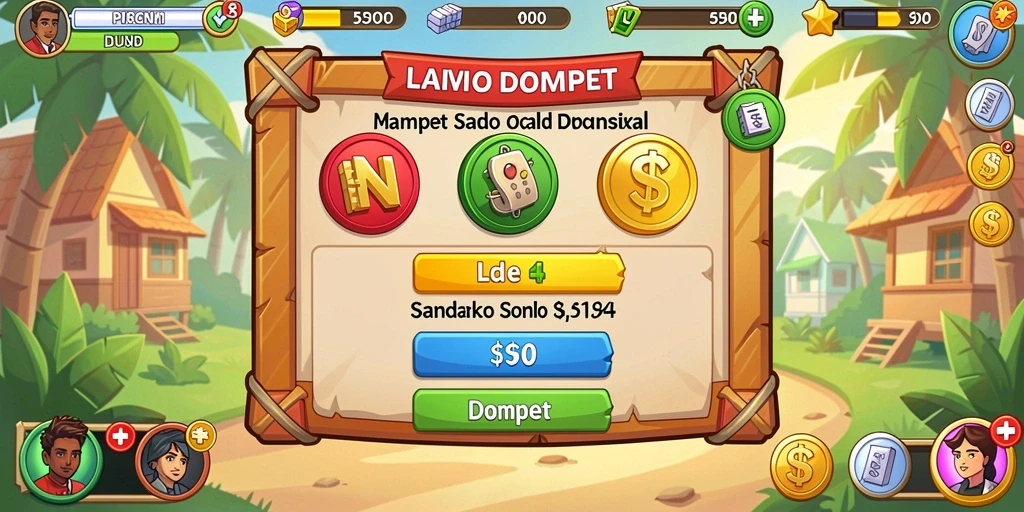 Fitur multiplayer yang memungkinkan bermain dengan teman.
