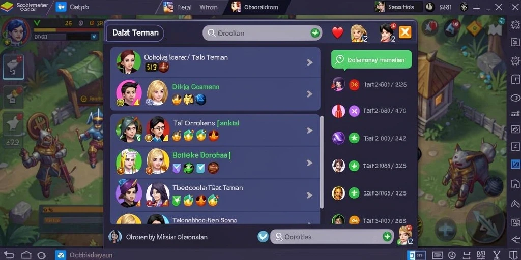 Tangkapan layar saat bermain dalam mode multiplayer.