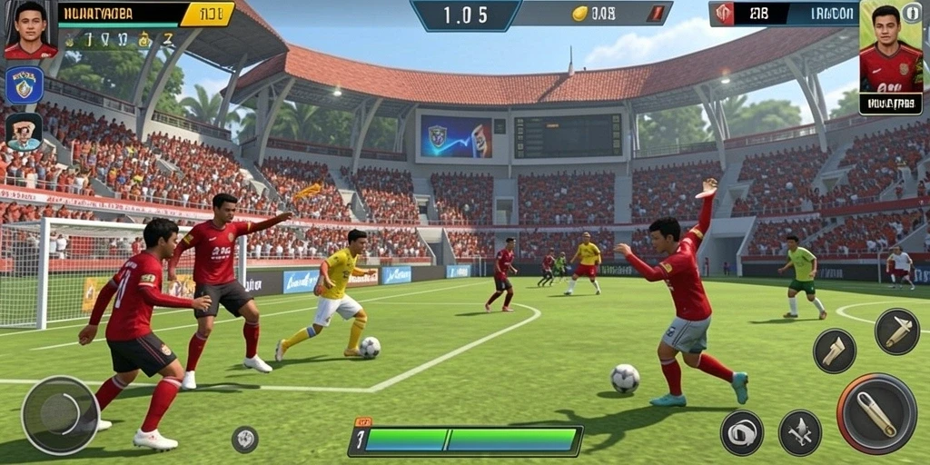 Mode multiplayer yang seru dan kompetitif.